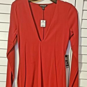 Sexy Deep V Neckline dress 👗 😍